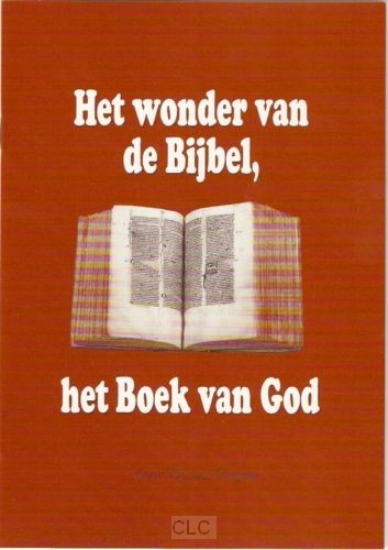 Wonder van de Bijbel het boek van God