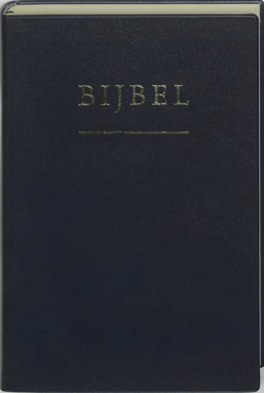Bijbel huisBijbel nieuwe vertaling edelskai kleursnede blauw