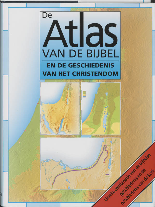 De atlas van de Bijbel en de geschiedenis van het christendom