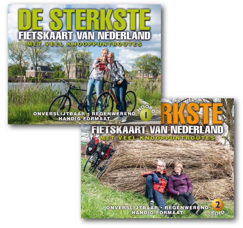 De sterktse fietskaart van Nederland 1+2