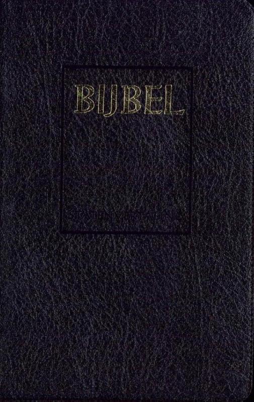 Bijbel (SV) met goudsnee, rits en duimgrepen