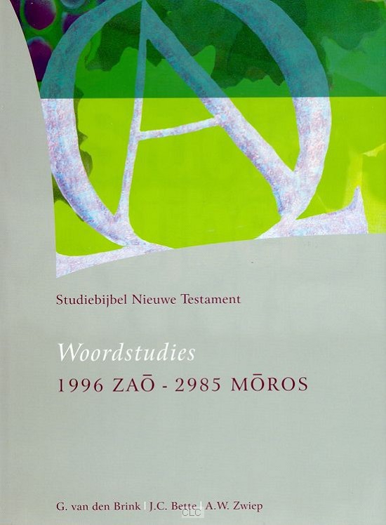 Woordstudies 1996 Zao – 2985 Moros