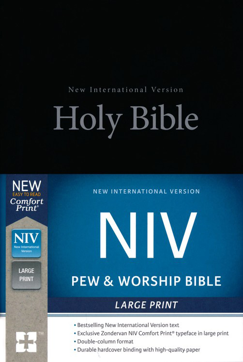 NIV LP pew bible