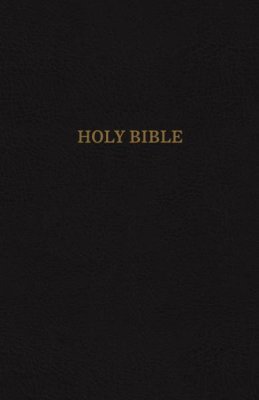 KJV thinline reference bible black leath