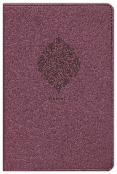 NKJV compact Lp ref bible burgundy imita
