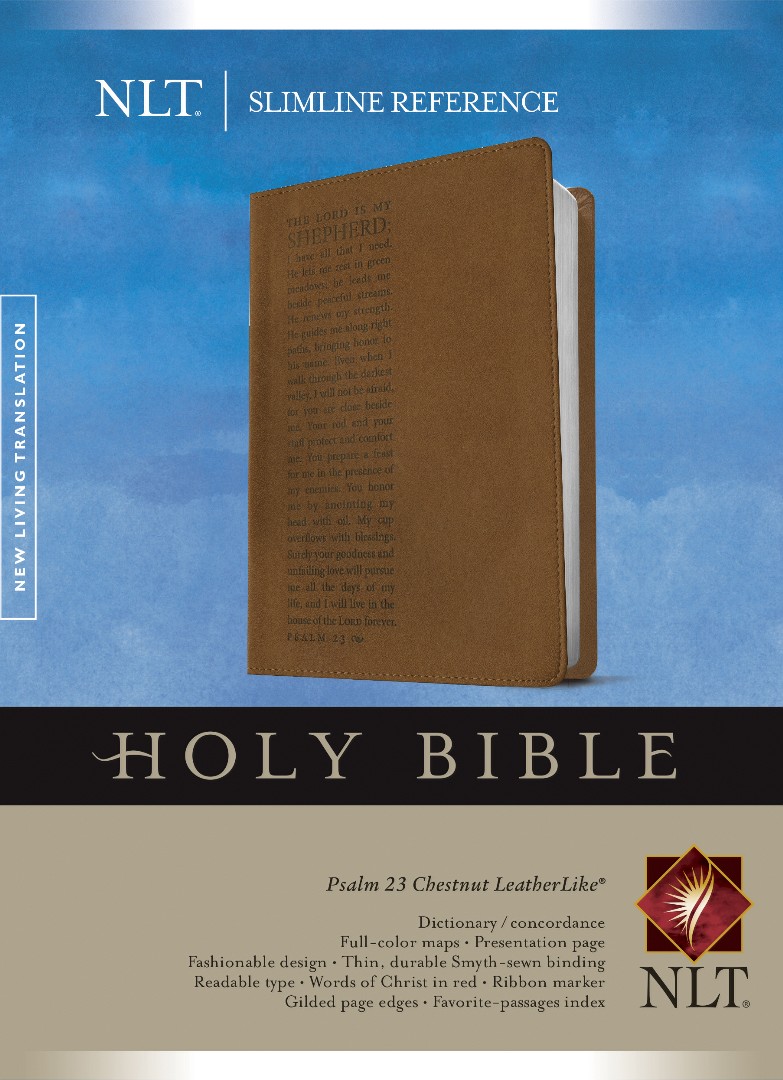 NLT slimline reference bible