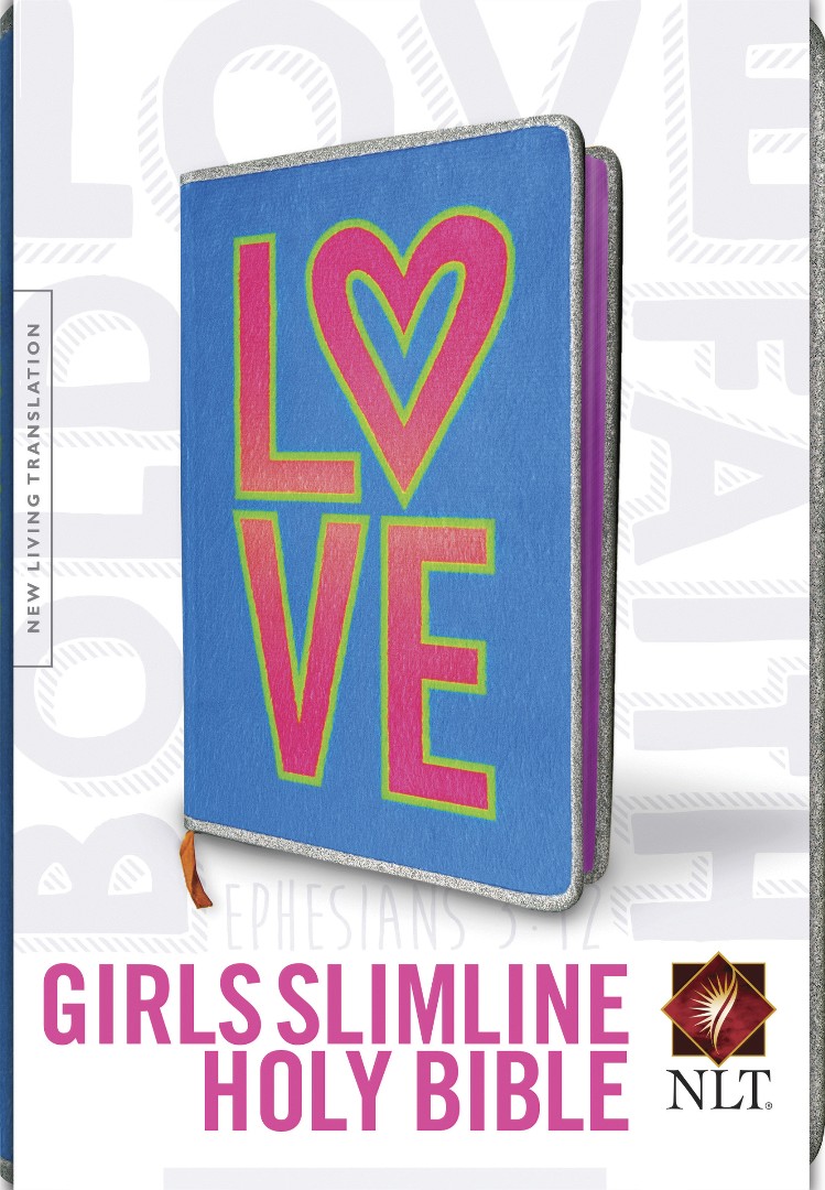 NLT slimline bible for girls