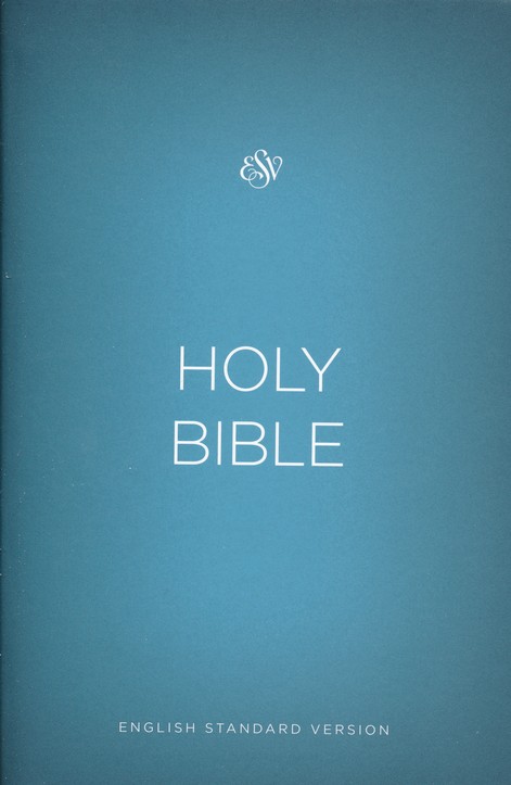 ESV outreach bible blue