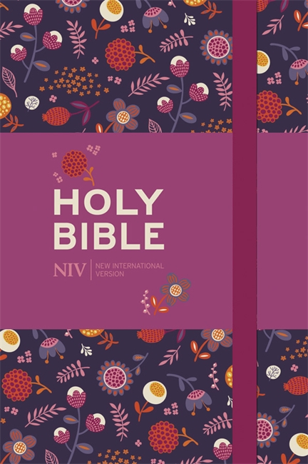 NIV pocket floral bible