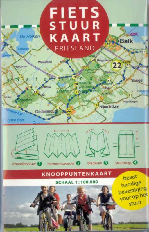 Fietsstuurkaart Regio Friesland