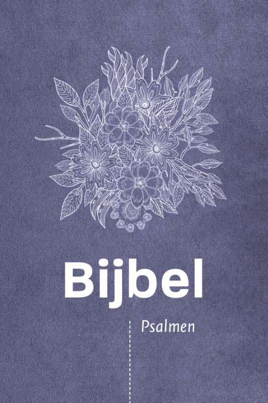 Bijbel (HSV) met Psalmen - vivella paars